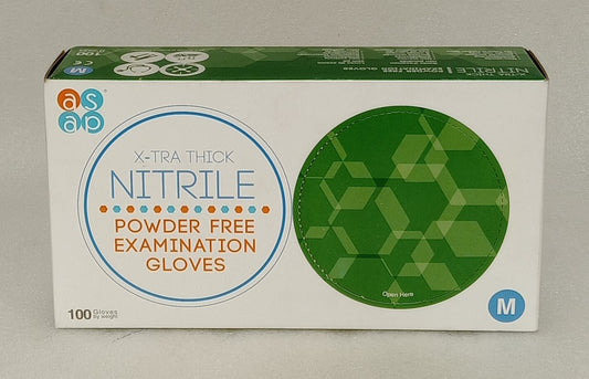 NITRILE GLOVES POWDER FREE