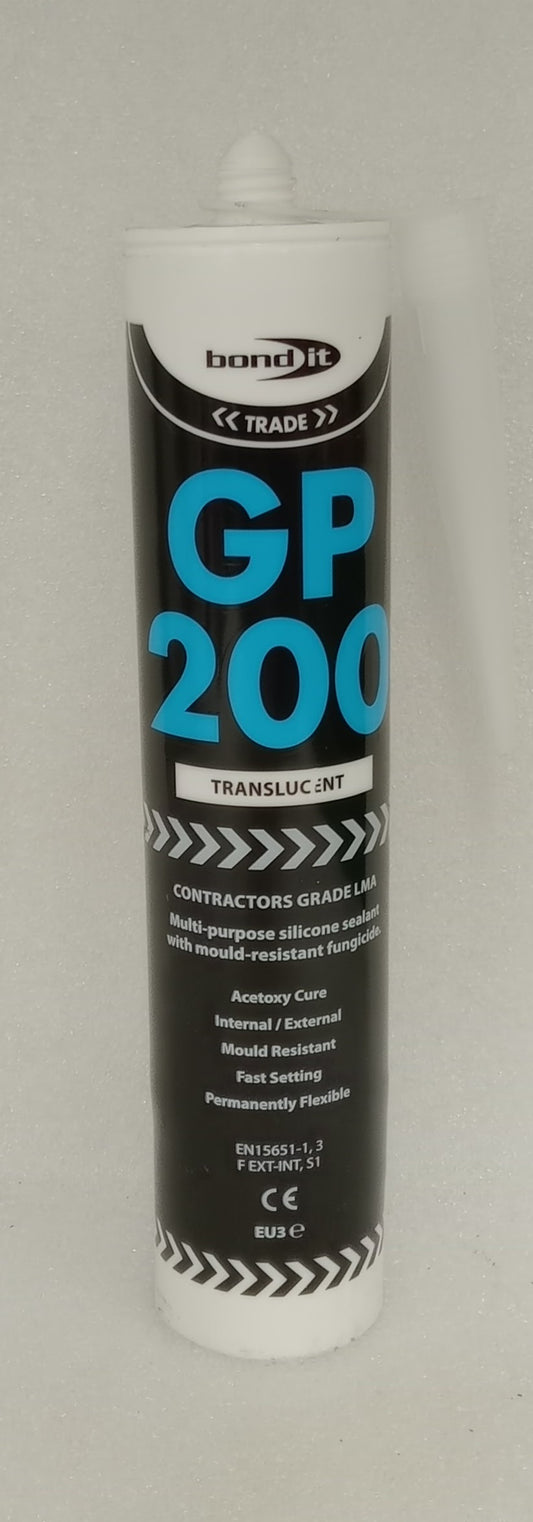 BOND IT TRANSLUCENT MULTI-PURPOSE SILICONE SEALANT