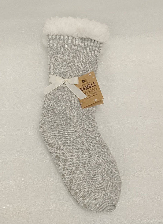 Bramble lined lounge Sock