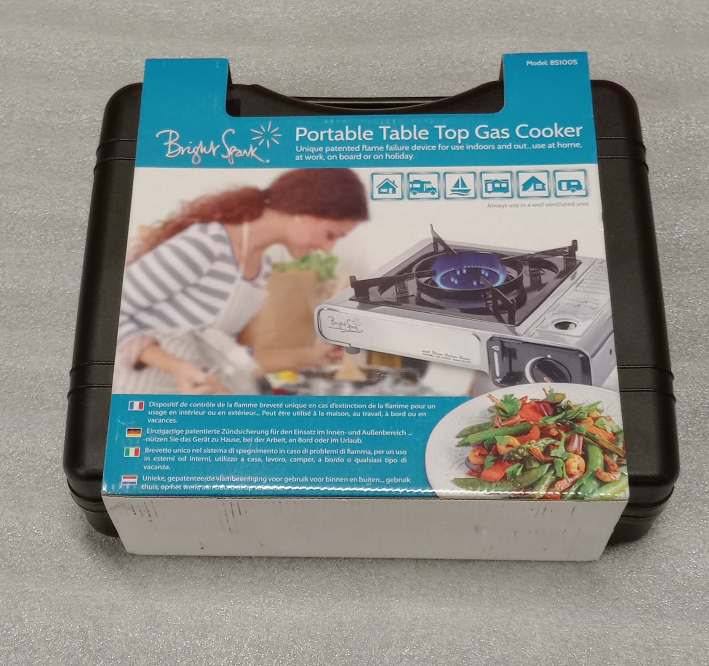 portable table top gas cooker