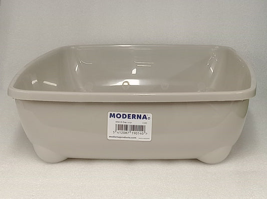 MODERNA CAT LITTER TRAY LARGE 50CM GREY