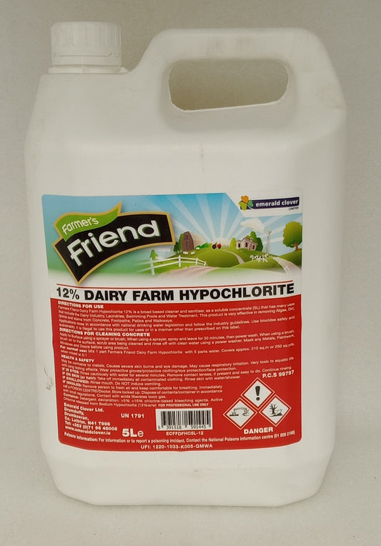 Farmers Friend Hypochlorite 5L
