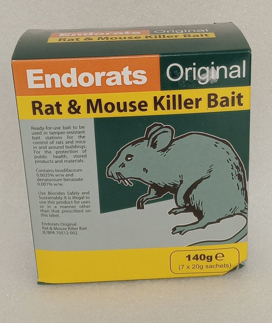 Endorat Original Rat Killer Bait 140G