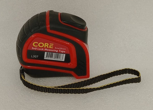 Core Measuring Tape 5m x25mm Auto Lock