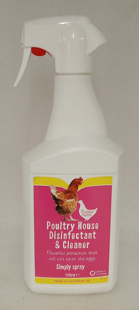 POULTRY HOUSE DISINFECTANT /CLEANER 1LT