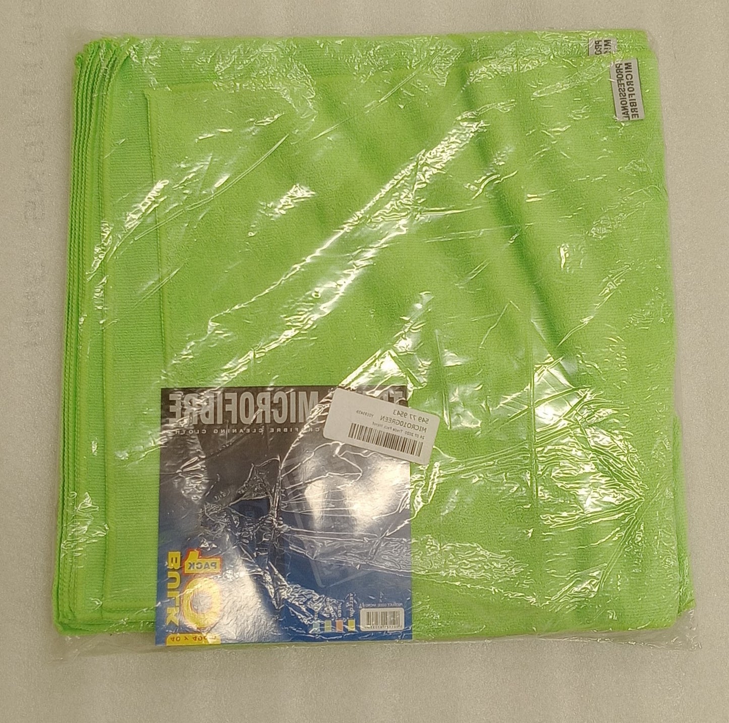 10PK MICRO GREEN CLOTHS