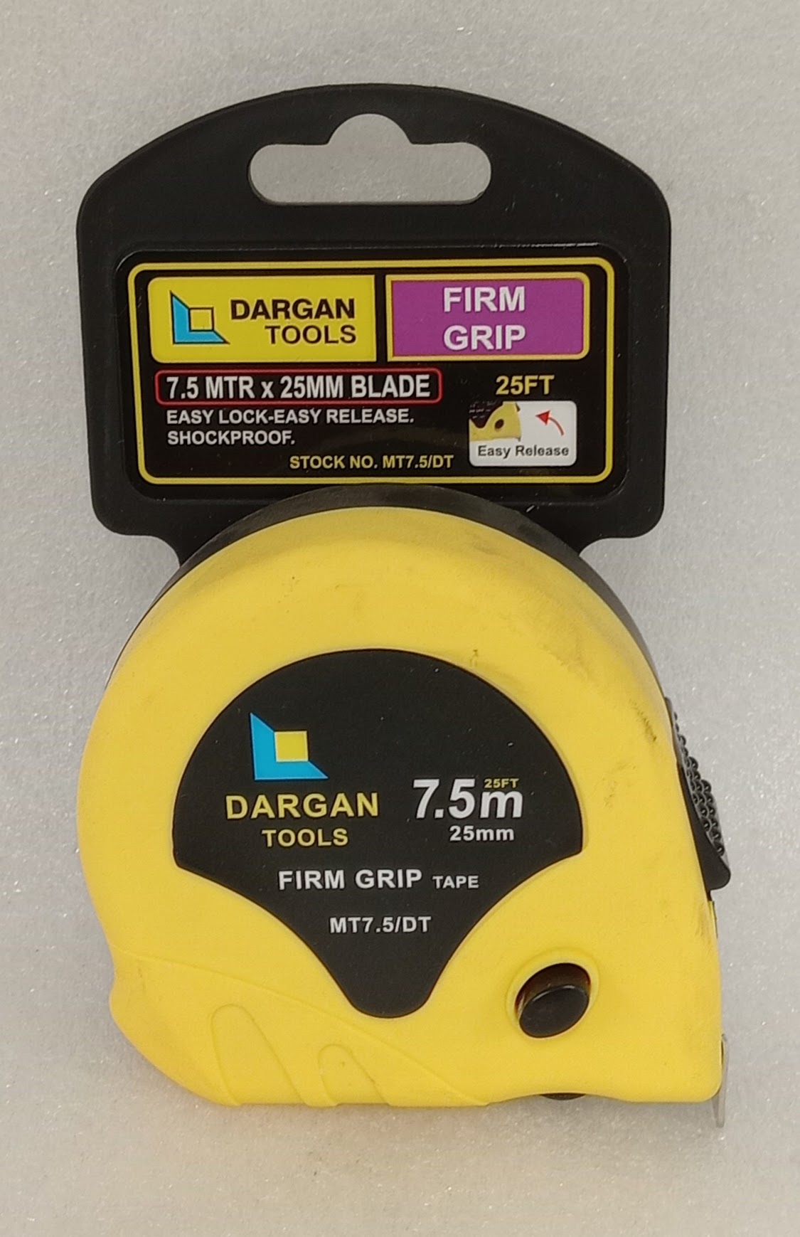 Measuring Tape 7.5m Dargan Firm Grip