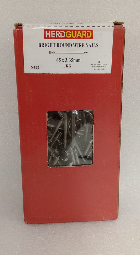 ROUND NAILS 65X3.35MM 1KG