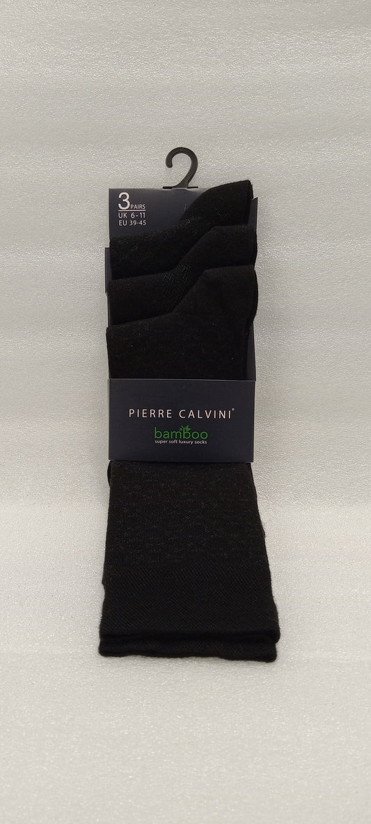 Mens 3Pk Calvini Sunday Sock Assorted Size 06-11