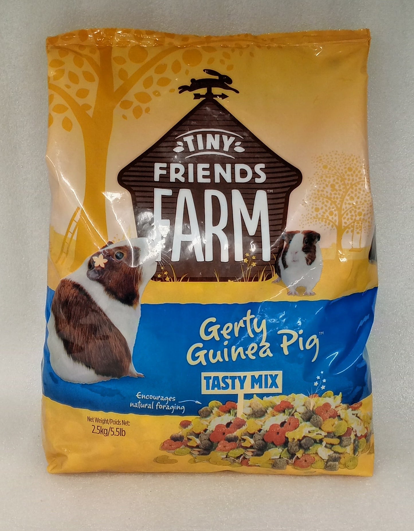 TINY FRIENDS FARM GERTY GUINEA PIG TASTY MIX