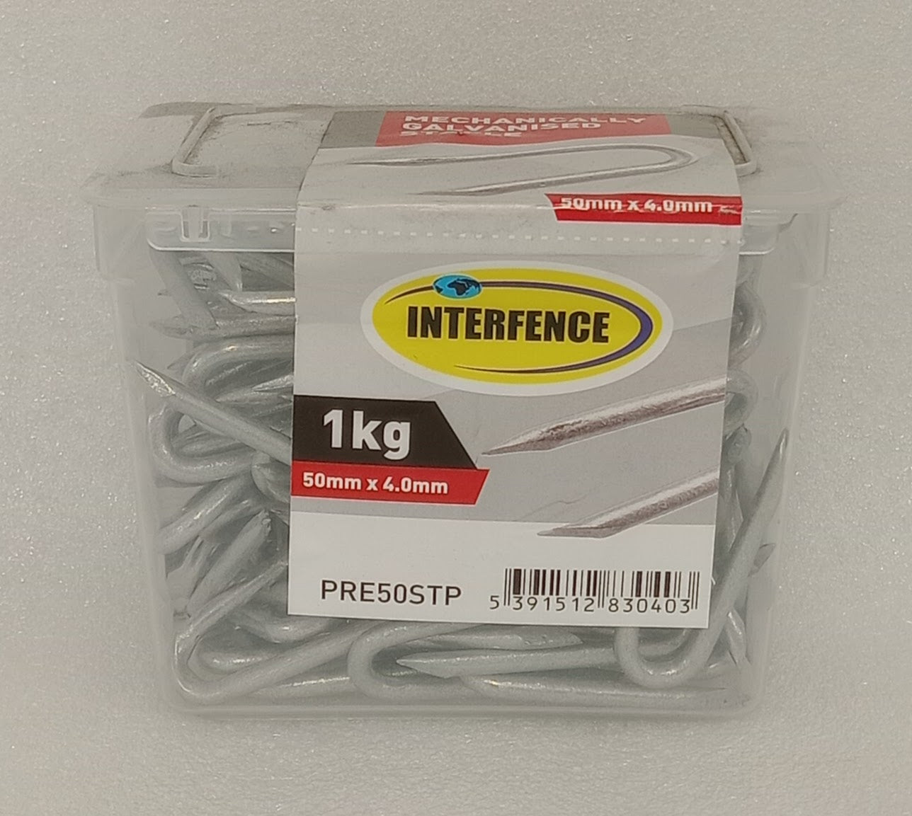 Staples 50mm x 4mm 1Kg