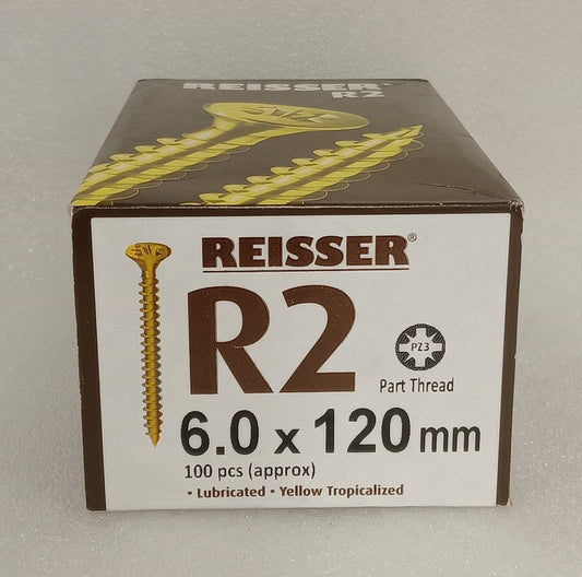 REISSER 6X120MM SCREWS