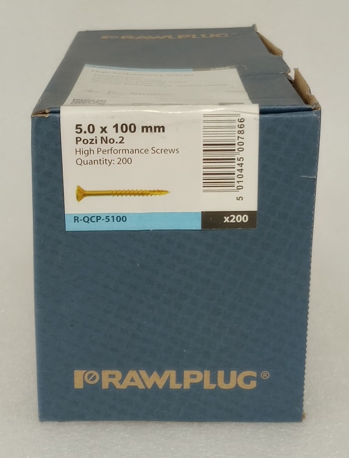 SCREWS 5.0 X 100MM