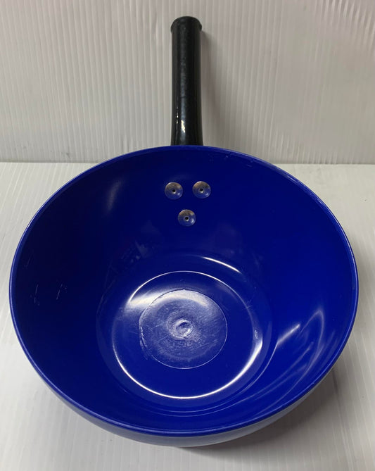 Round Plastic Scoop Blue