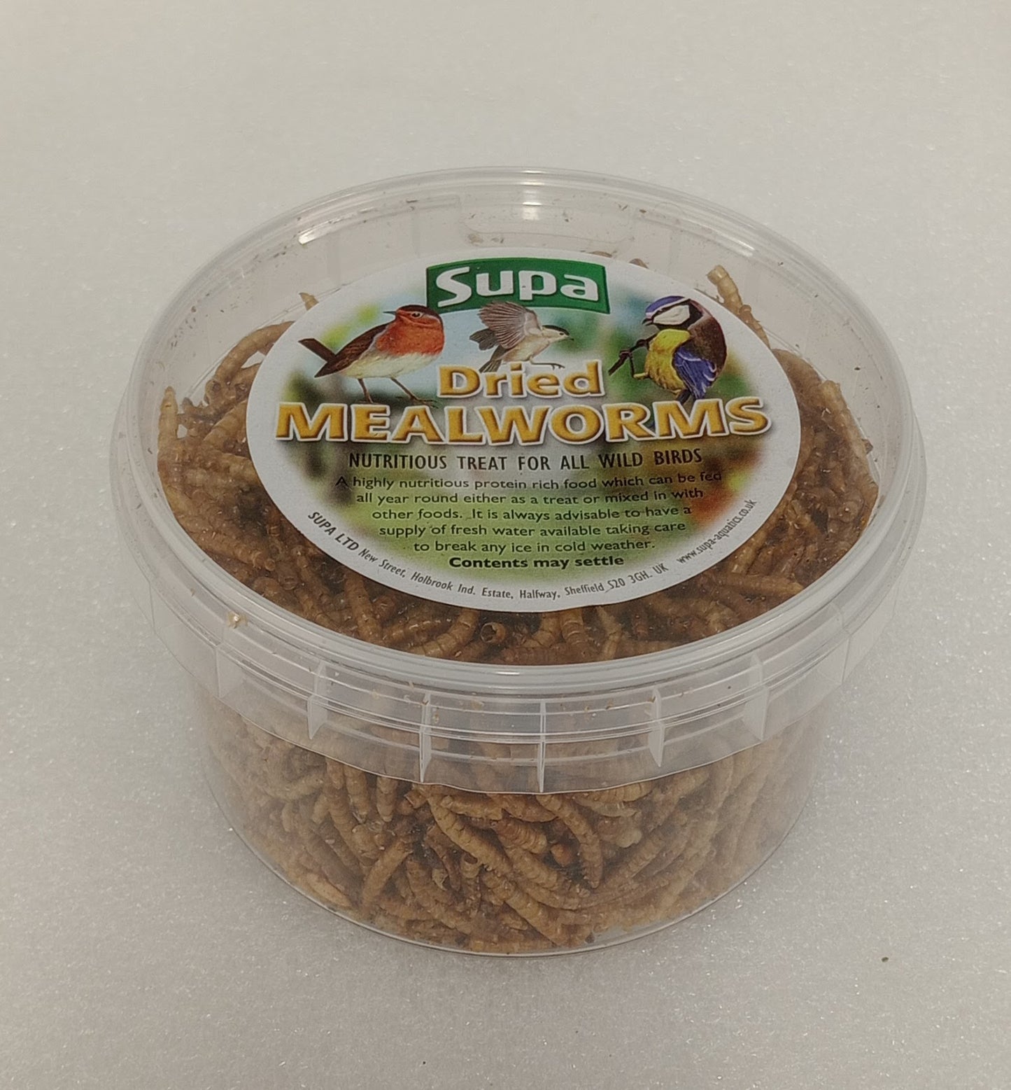 Dried Mealworms 500ml Zero Rated ROI Only