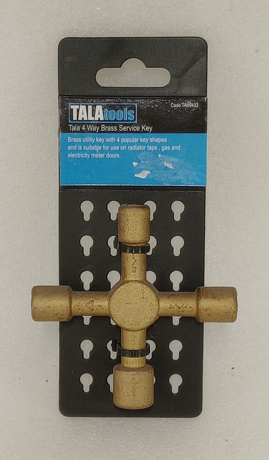 TALA 4 WAY BRASS SERVICE KEY