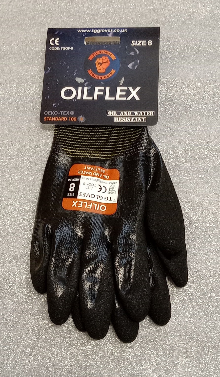 Tuff Grip OilFlex Gloves 8