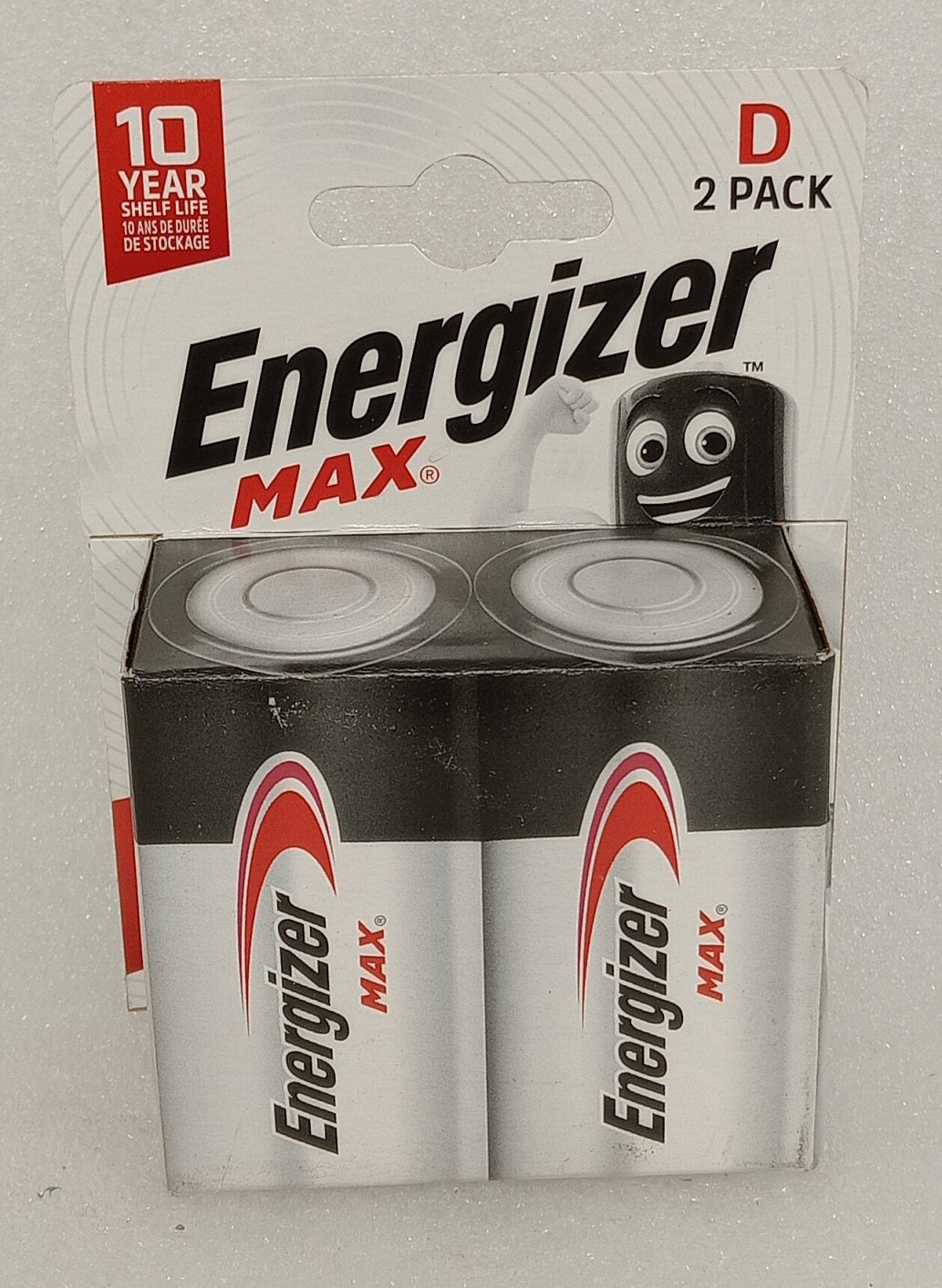 Energizer max D x2