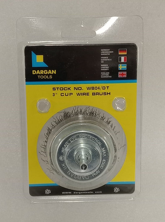 3" Cup Wire Brush