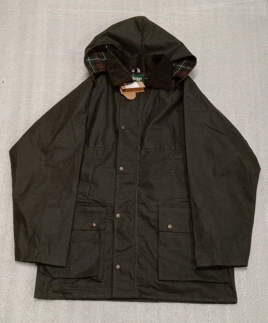 Woodsman Waxed Jacket M (Olive)