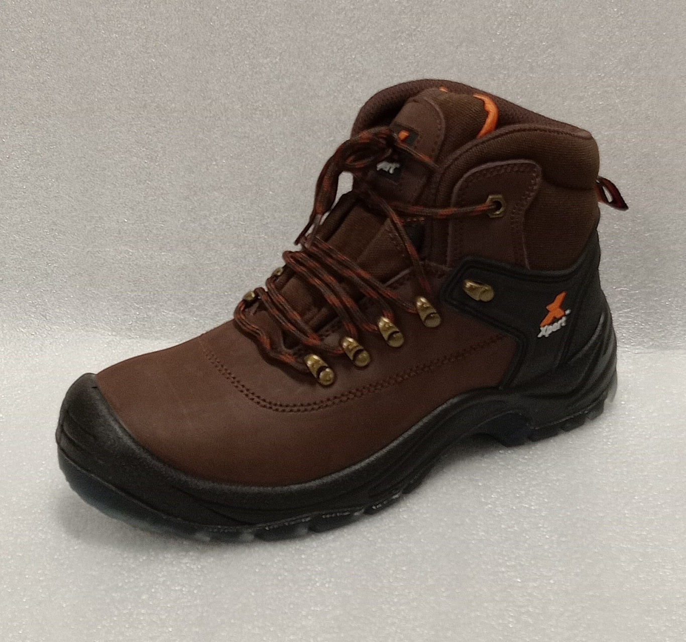 XPERT WARRIOR SBP SAFETY LACED BOOT BROWN SIZE UK7 EU41