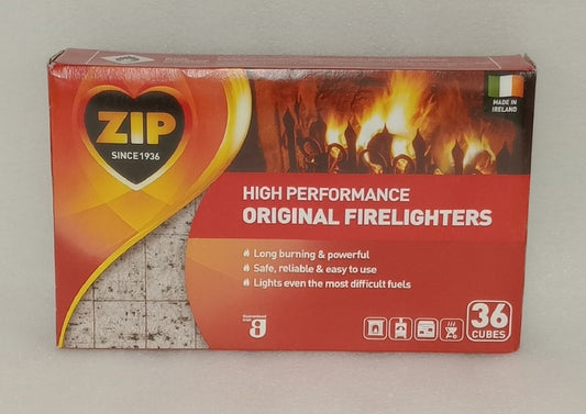 Zip Fire Lighters 36 Cubes