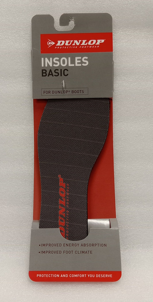 Dunlop Wellie Insole Basic Dark Grey Size 11/46